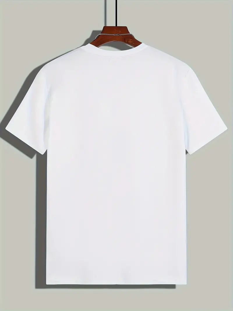 Men's cotton T-shirt – Nico-White-S-Nora Luxe