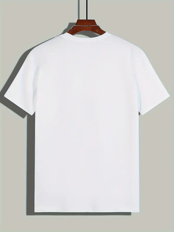 Men's cotton T-shirt – Nico-White-S-Nora Luxe