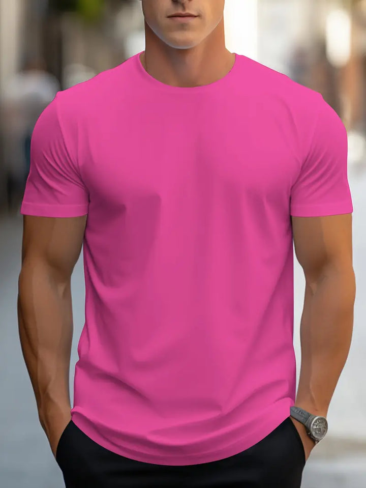 Men's cotton T-shirt – Nico-White-S-Nora Luxe