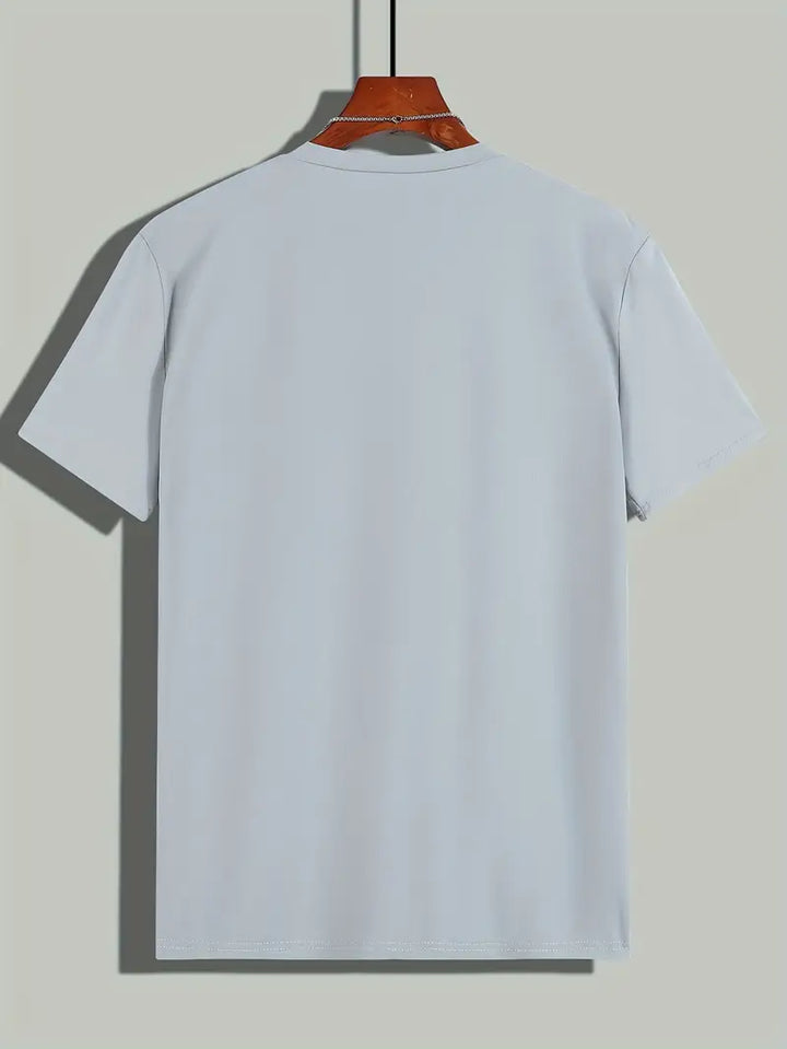 Men's cotton T-shirt – Nico-White-S-Nora Luxe