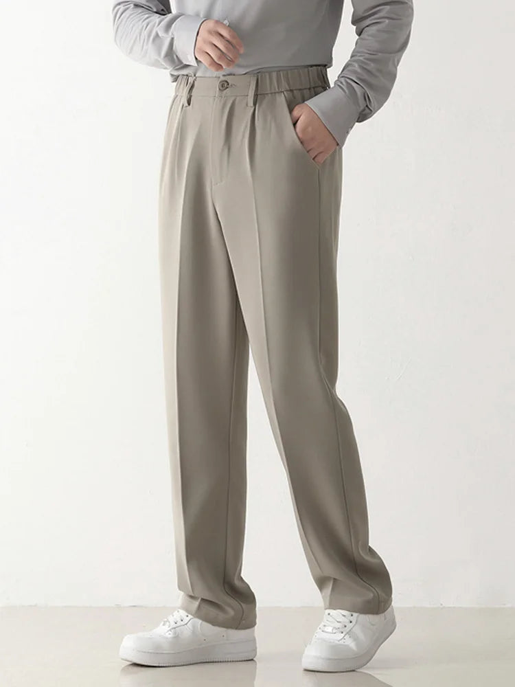 Men's Draped Formal Trousers - Bruno-Black-S-Nora Luxe