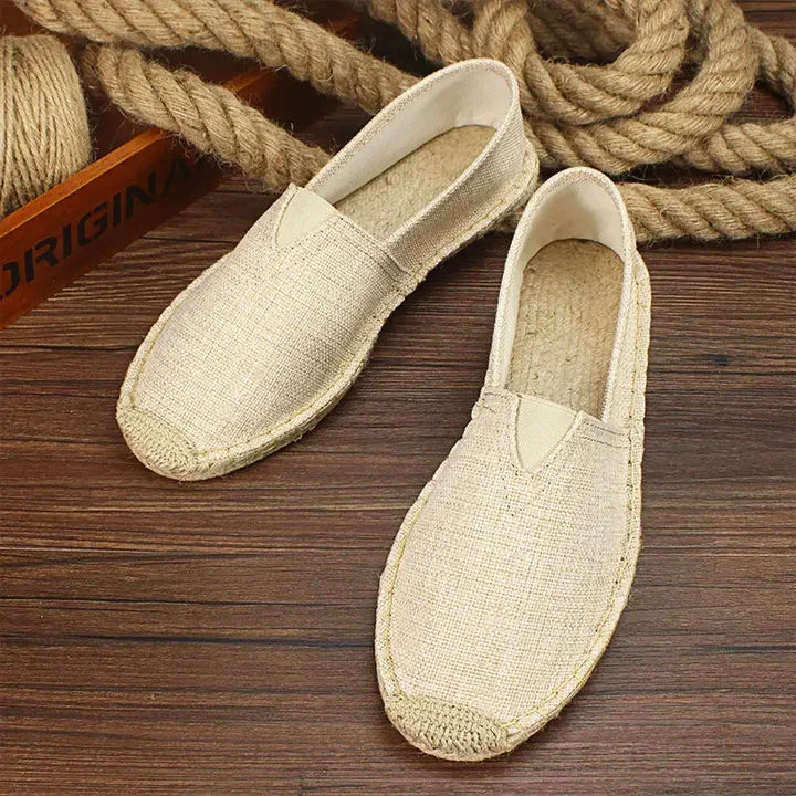 Men's espadrille with graffiti design – Elio-Light yellow-6-Nora Luxe