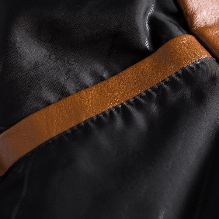 Men's Leather Blazer – Leonardo-Black-S-Nora Luxe