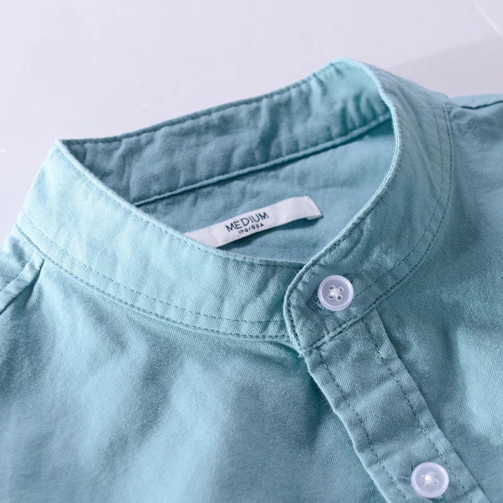 Men's leisure shirt – Matteo-Yellow-XS-Nora Luxe