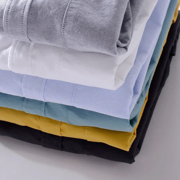 Men's leisure shirt – Matteo-Yellow-XS-Nora Luxe