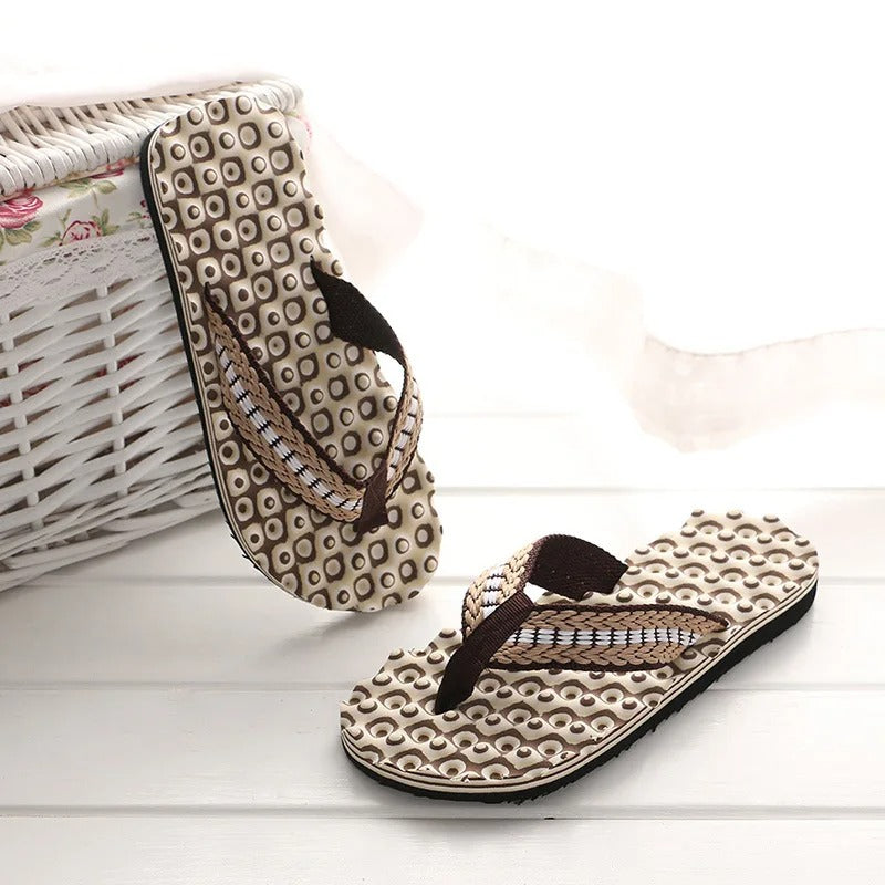 Men's Massage Slippers – Luca-Blue-6-Nora Luxe