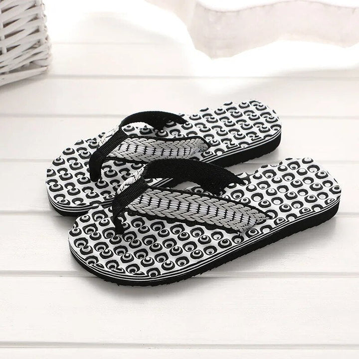Men's Massage Slippers – Luca-Blue-6-Nora Luxe
