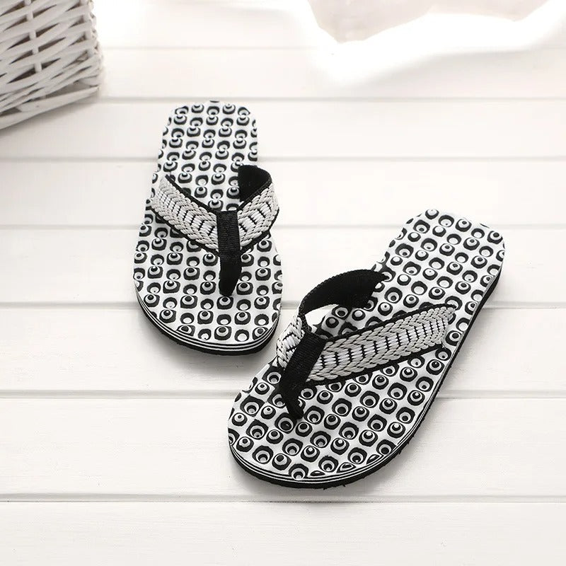 Men's Massage Slippers – Luca-Blue-6-Nora Luxe