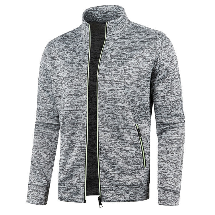 Men's outdoor fleece jacket – Björn-Khaki-S-Nora Luxe