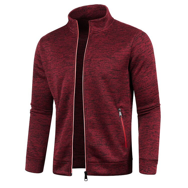 Men's outdoor fleece jacket – Björn-Red-S-Nora Luxe