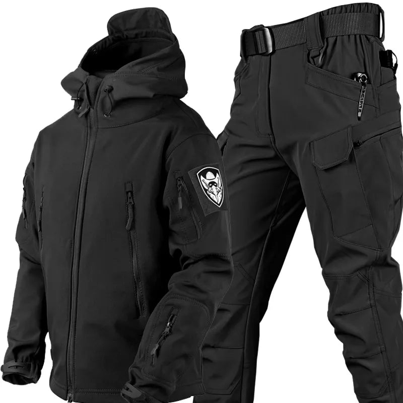 Men's Outdoor Set - Thomas-Black-2XS-Nora Luxe