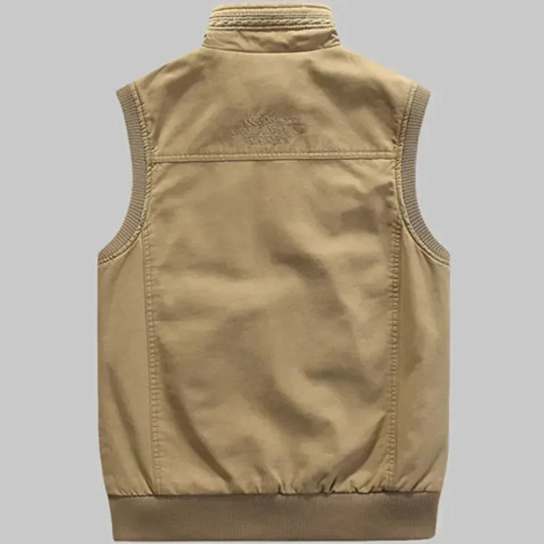 Men's outdoor vest with function – Magnus-Green-S-Nora Luxe