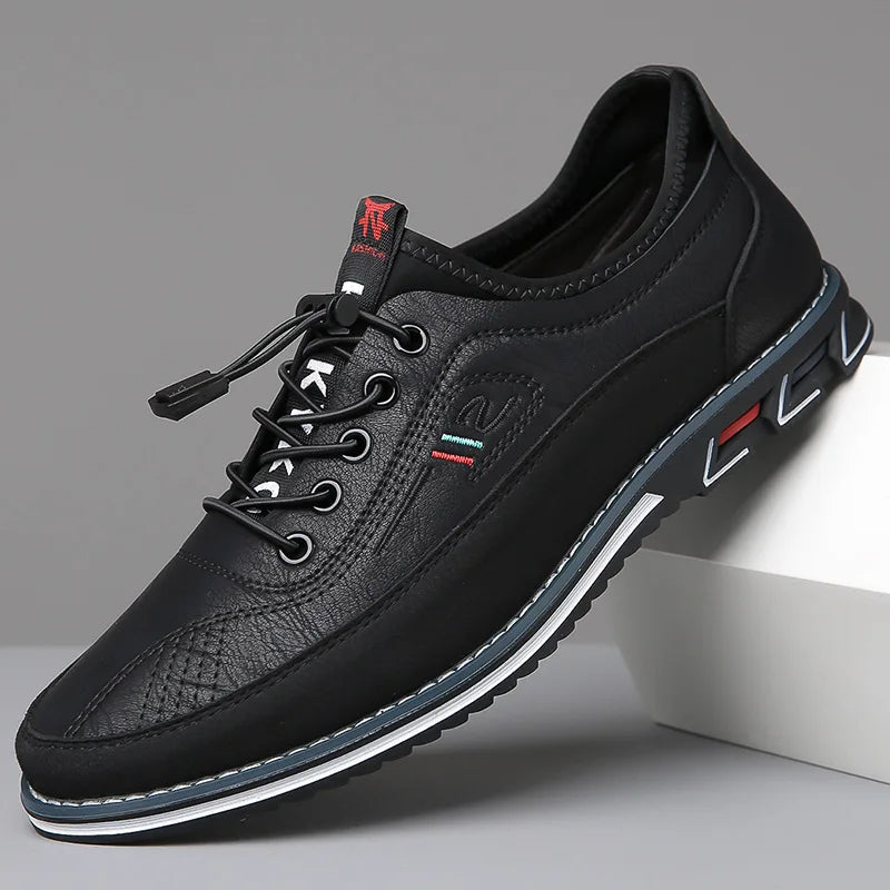 Men's Oxford Shoes - Hudson-Black-5.0-Nora Luxe