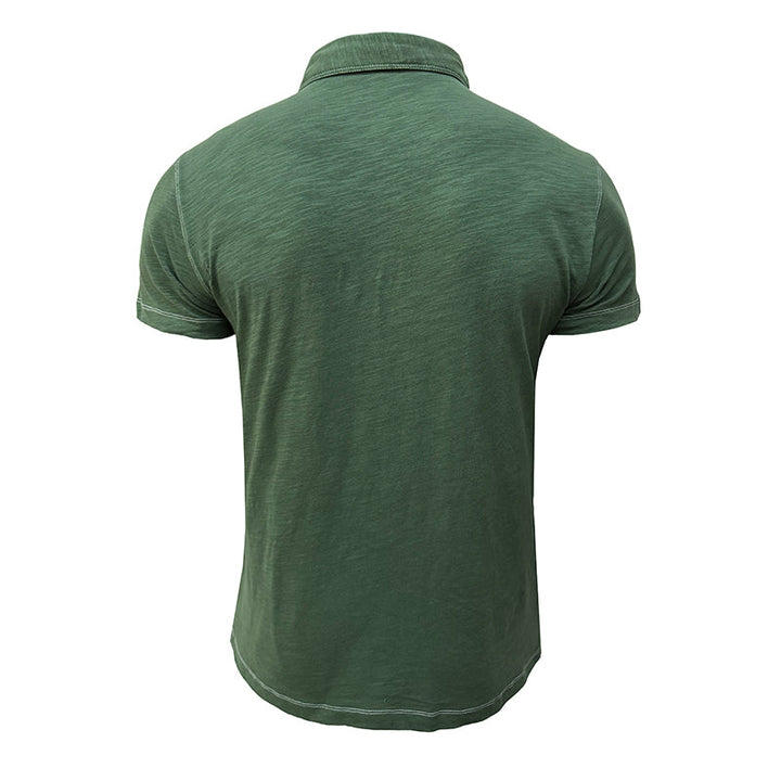 Men's Polo Shirt made of Soft Cotton – Matteo-Light blue-S-Nora Luxe
