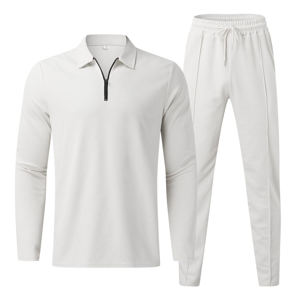Men's Spring Set of Rayon and Cotton – Milan-White-S-The Livary