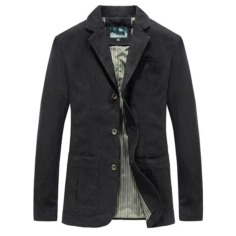 Men's Summer Jacket in Vintage and Military Styles – Viktor-Black-S-State of Style