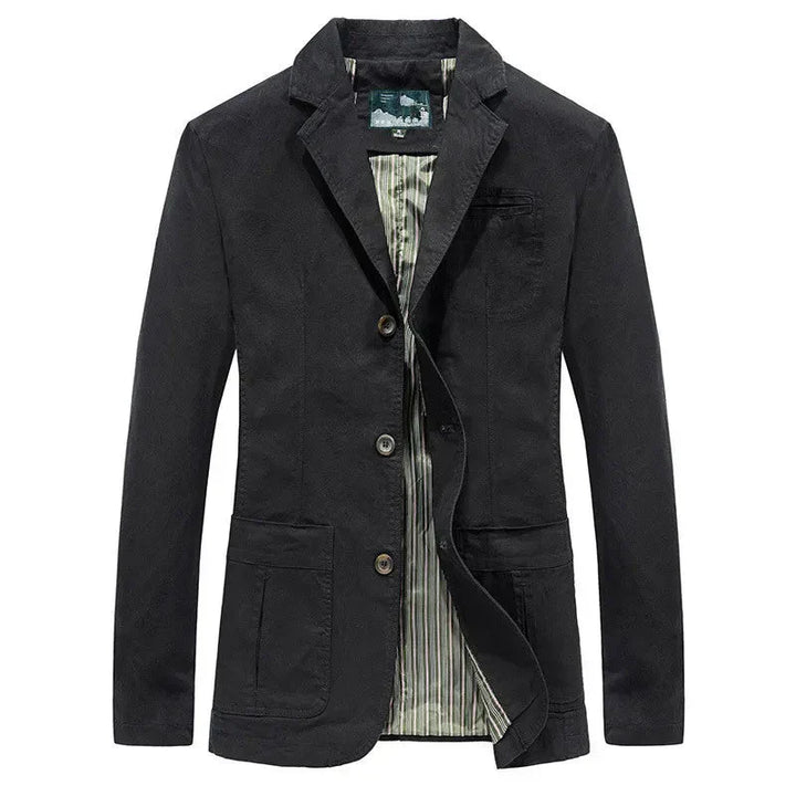 Men's Summer Jacket in Vintage and Military Styles – Viktor-Black-S-State of Style
