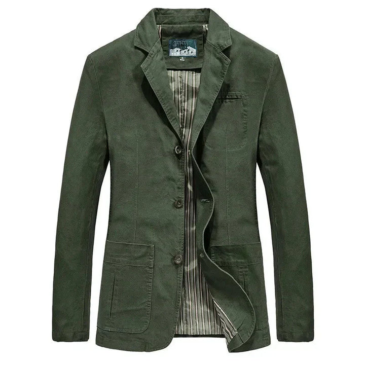 Men's Summer Jacket in Vintage and Military Styles – Viktor-Green-S-State of Style