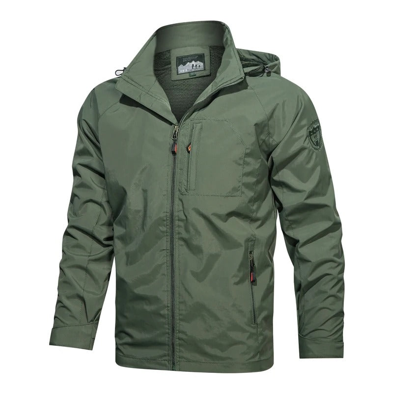 Men's Summer Jacket - Rover-Green-XS-Nora Luxe