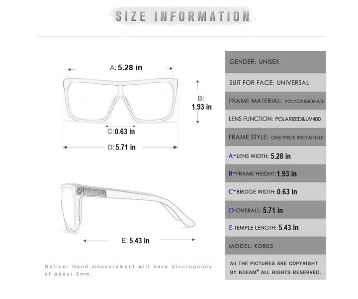 Men's sunglasses with UV protection and flexible frame – Jonas