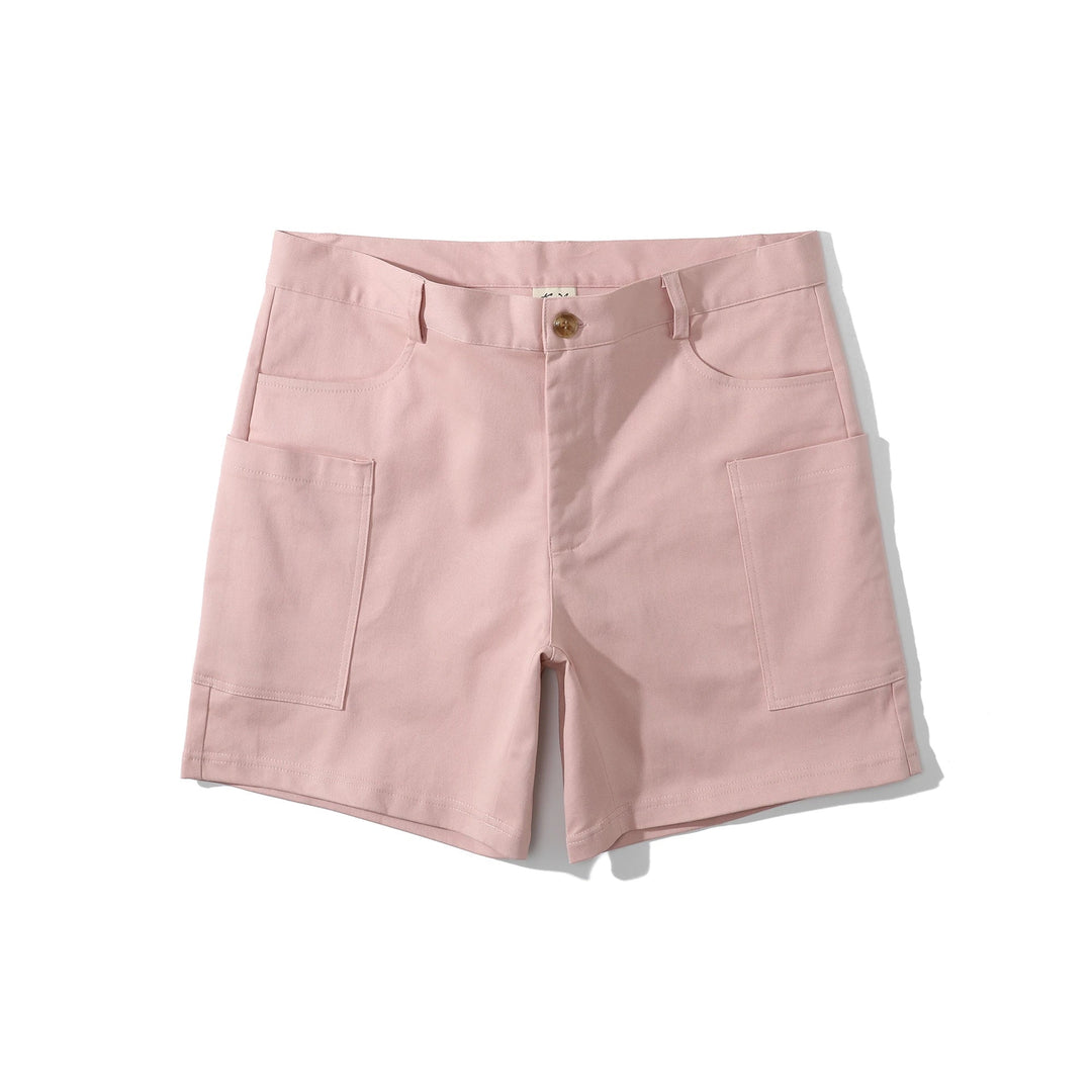 Men's utility shorts made from stretch cotton blend – Finn-Blue-XS-Nora Luxe