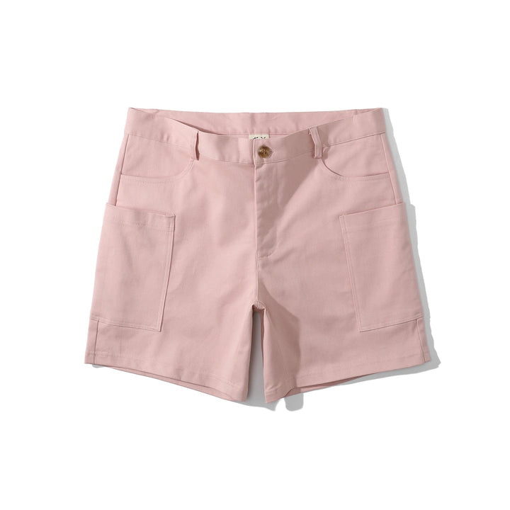 Men's utility shorts made from stretch cotton blend – Finn-Blue-XS-Nora Luxe