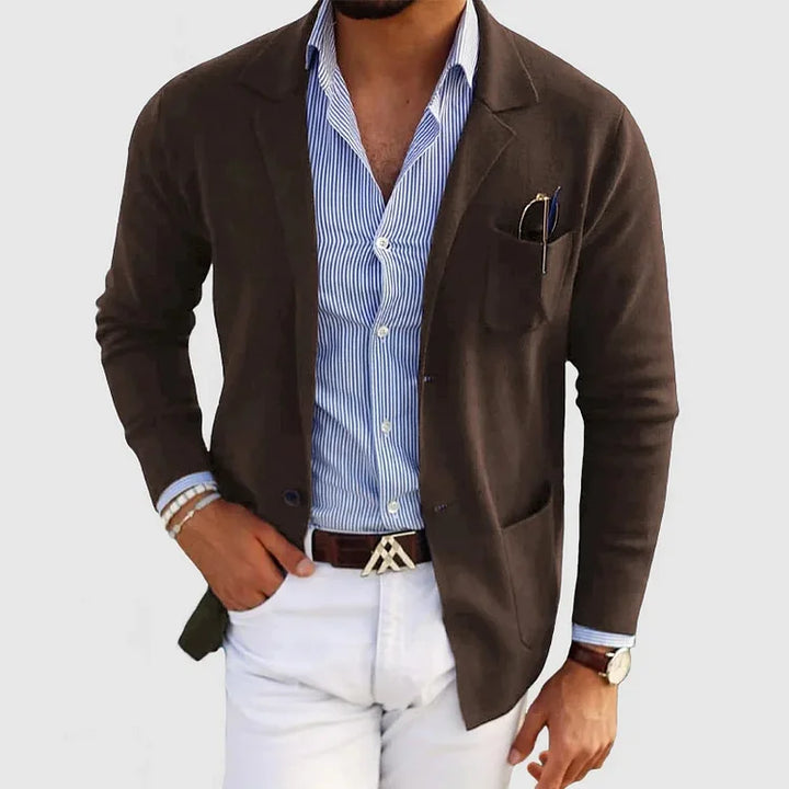 Men's Waistcoat with Style and Comfort - Milo-Brown-XS-Nora Luxe