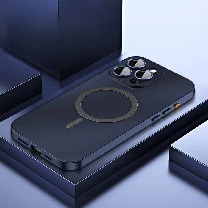 Metal Case for iPhone - MagCase-Silver-iPhone 15 Pro Max-Nora Luxe