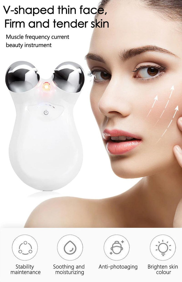 Microcurrent Facial Massager - FirmGlow-Nora Luxe