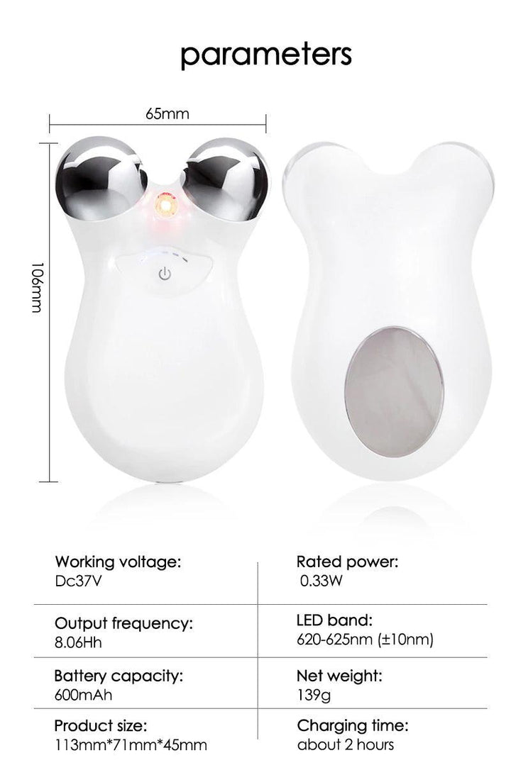 Microcurrent Facial Massager - FirmGlow-Nora Luxe