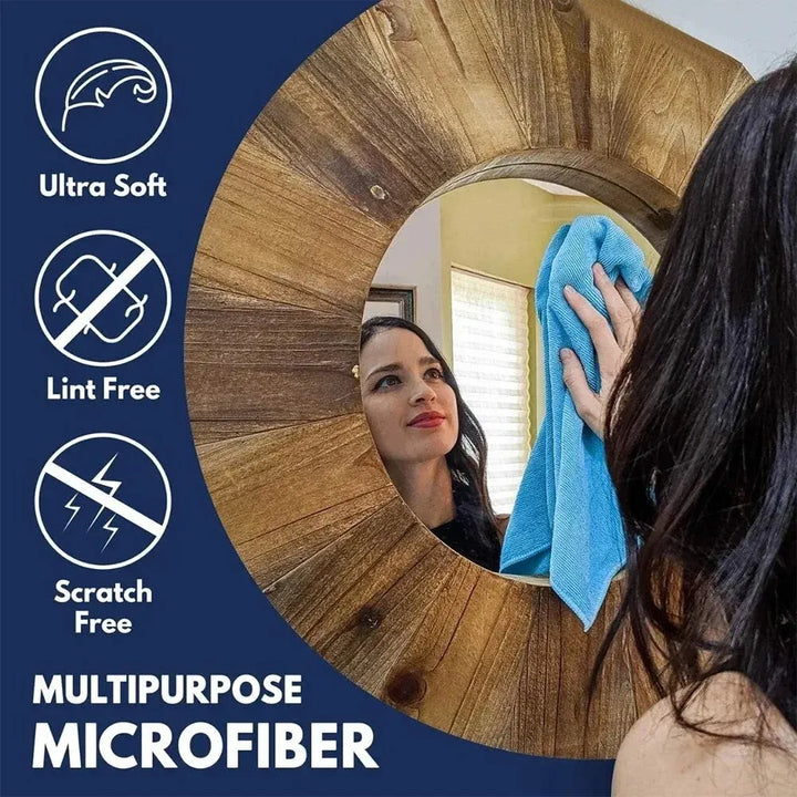 Microfiber Cloths Set (10 pieces) - UltraClean-Nora Luxe