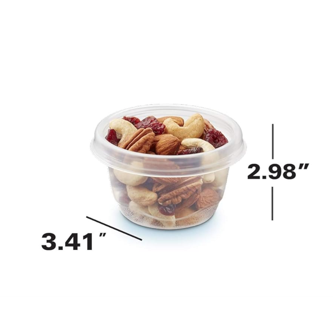 Mini Food Storage Containers – 118 ml with Lid (8-Pack)-Nora Luxe