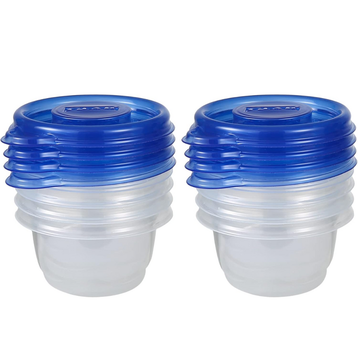 Mini Food Storage Containers – 118 ml with Lid (8-Pack)-Nora Luxe