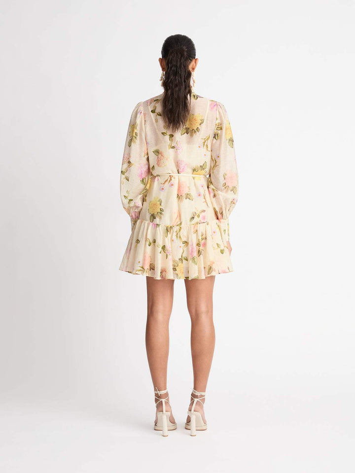 Mini Hemd Dress with Lace Edge – Sylvie-S-State of Style