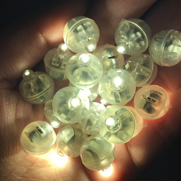 Mini LED Party Lights - GlowPearls-Colourful-50-Nora Luxe