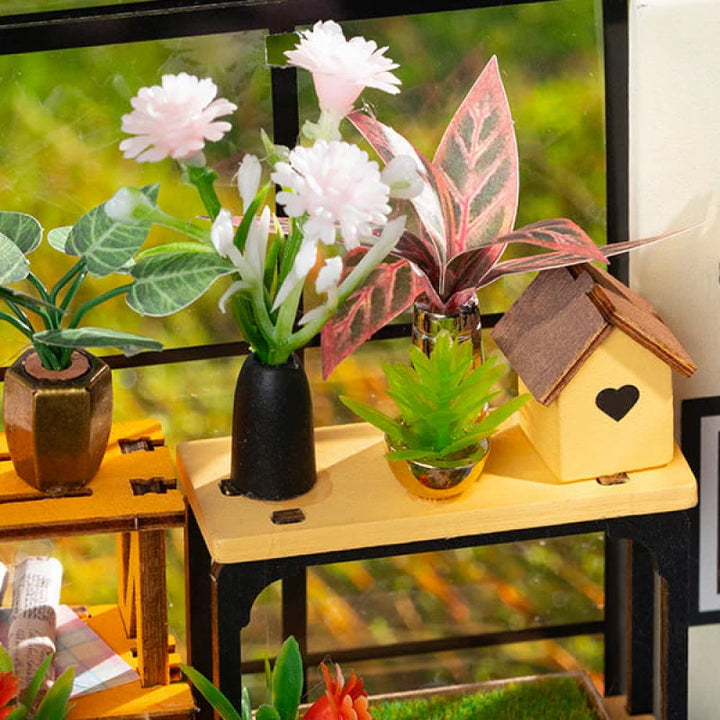 Miniature DIY Garden Shed Construction Kit – BloomHaus-Nora Luxe