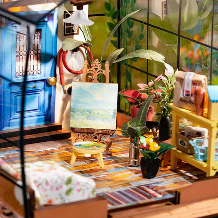 Miniature DIY Garden Shed Construction Kit – BloomHaus-Nora Luxe