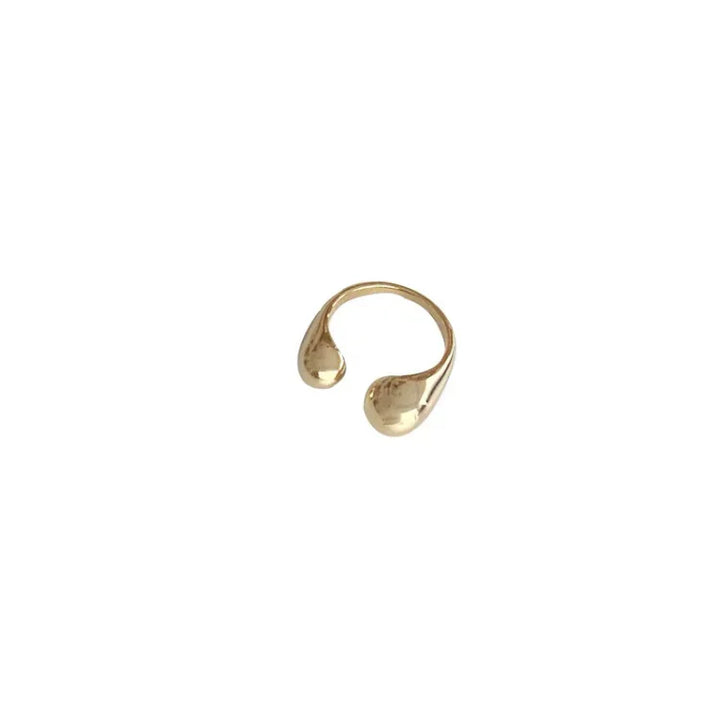 Minimalist Adjustable Ring - Elise-Gold-Nora Luxe