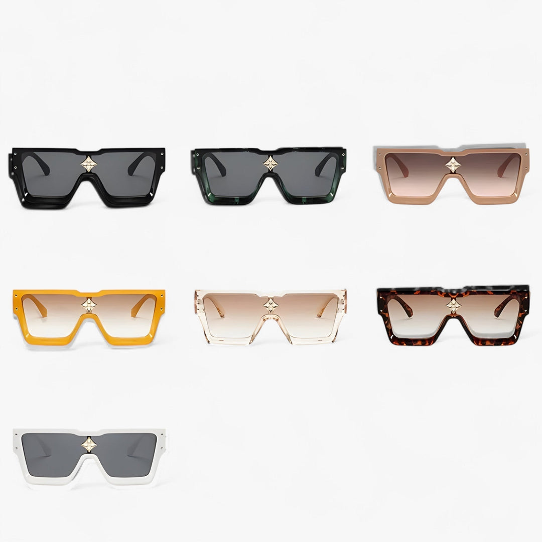 Mirrored Punk Sunglasses – Revik-Champagne Brown-Nora Luxe