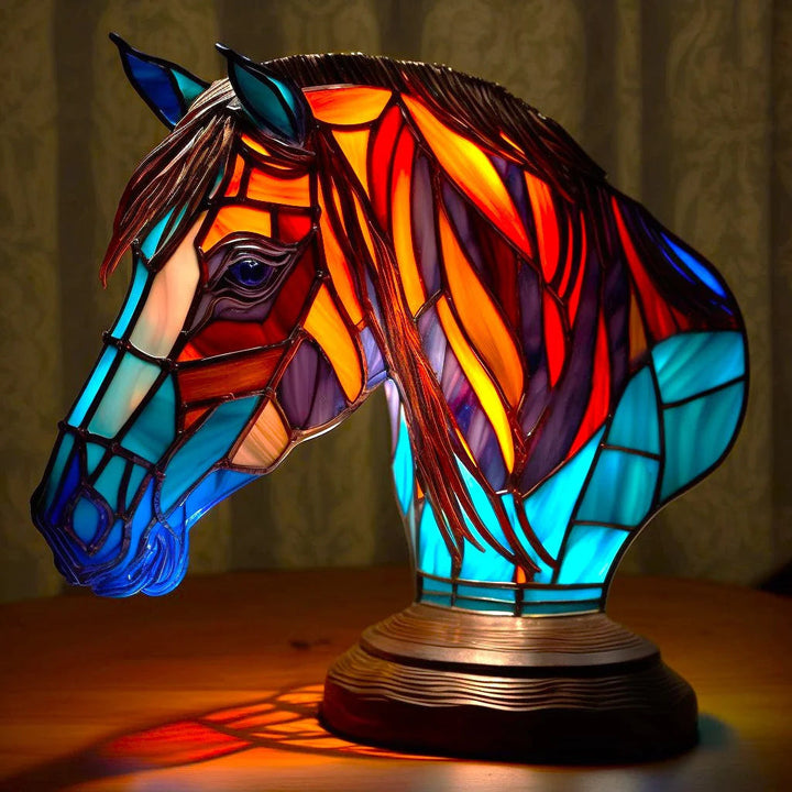 Modern Art Lamp - LumiAura-Horse-5.91 inches-Nora Luxe