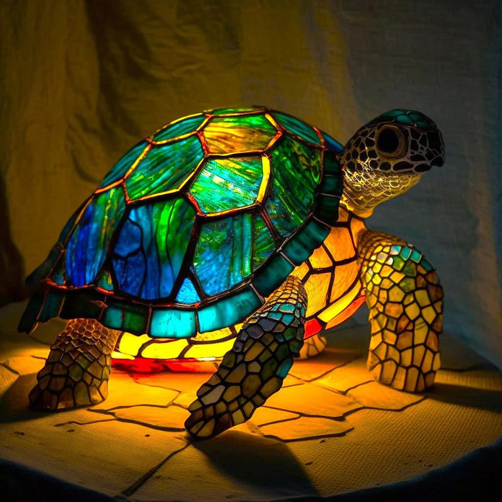 Modern Art Lamp - LumiAura-Turtle-5.91 inches-Nora Luxe