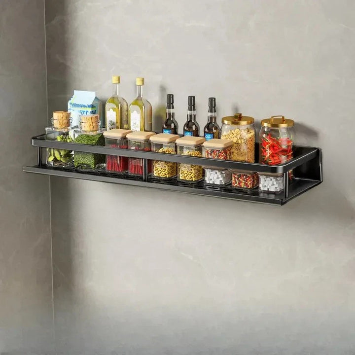 Modern Black Kitchen Rack - MetroRack-15.75 inches-Nora Luxe