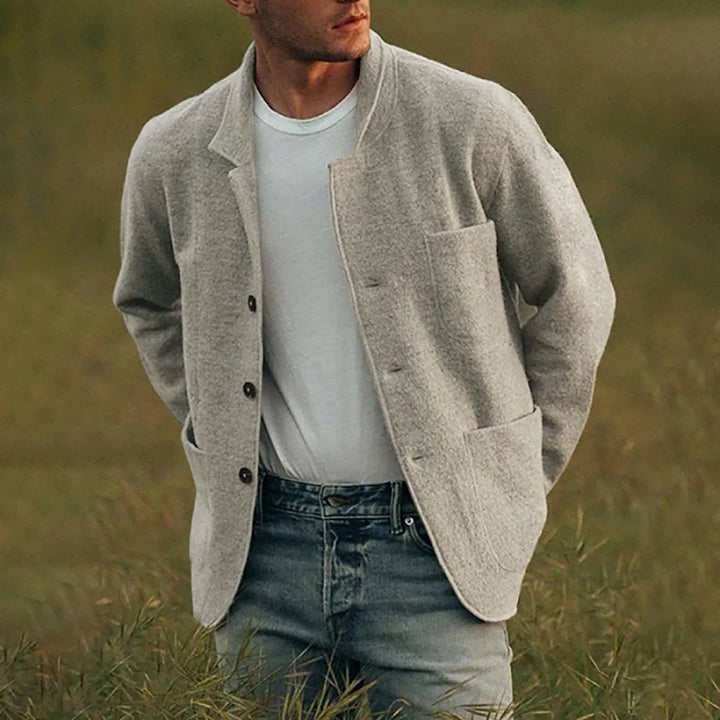 Modern Casual Men's Blazer - Aiden-Gray-S-Nora Luxe