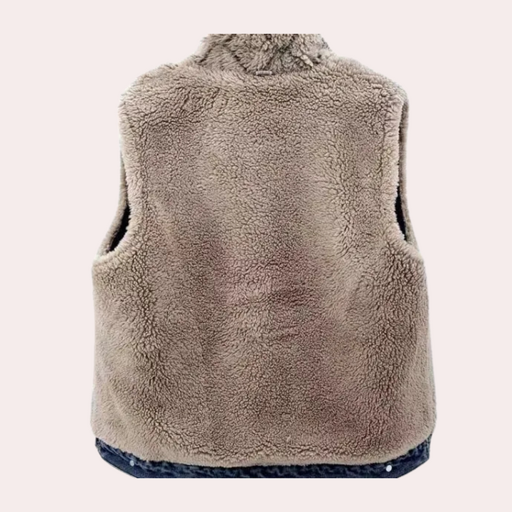 Modern Denim Gilet for Women - Noa-XS-Nora Luxe
