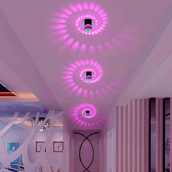 Modern LED Spiral Lamp - LumoSpiral-Cold White-Nora Luxe