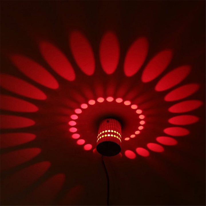 Modern LED Spiral Lamp - LumoSpiral-Cold White-Nora Luxe