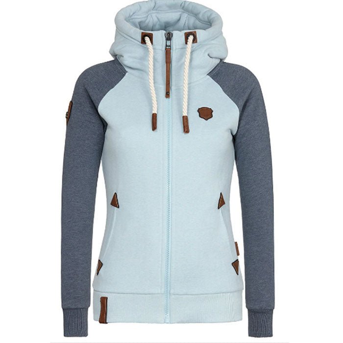 Modern Soft Ladies Cardigan - Sofia-Light Blue-S-Nora Luxe