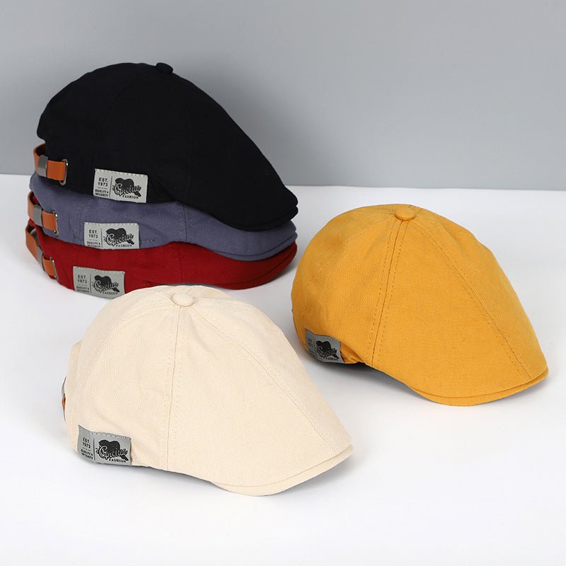 Modern Urban Beret - Bastien-Black-Nora Luxe