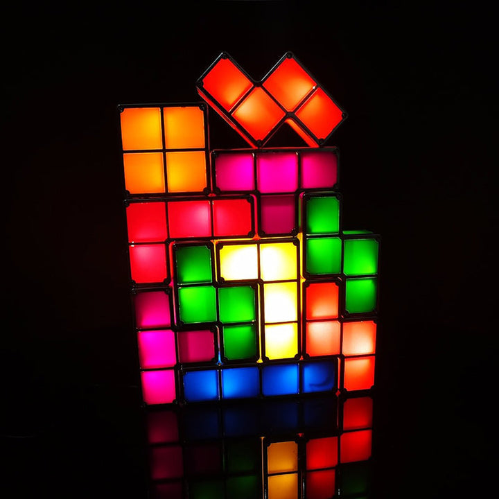Modular Tetris Lamp - LumiBlocks-EU-Nora Luxe