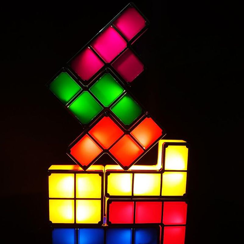 Modular Tetris Lamp - LumiBlocks-EU-Nora Luxe